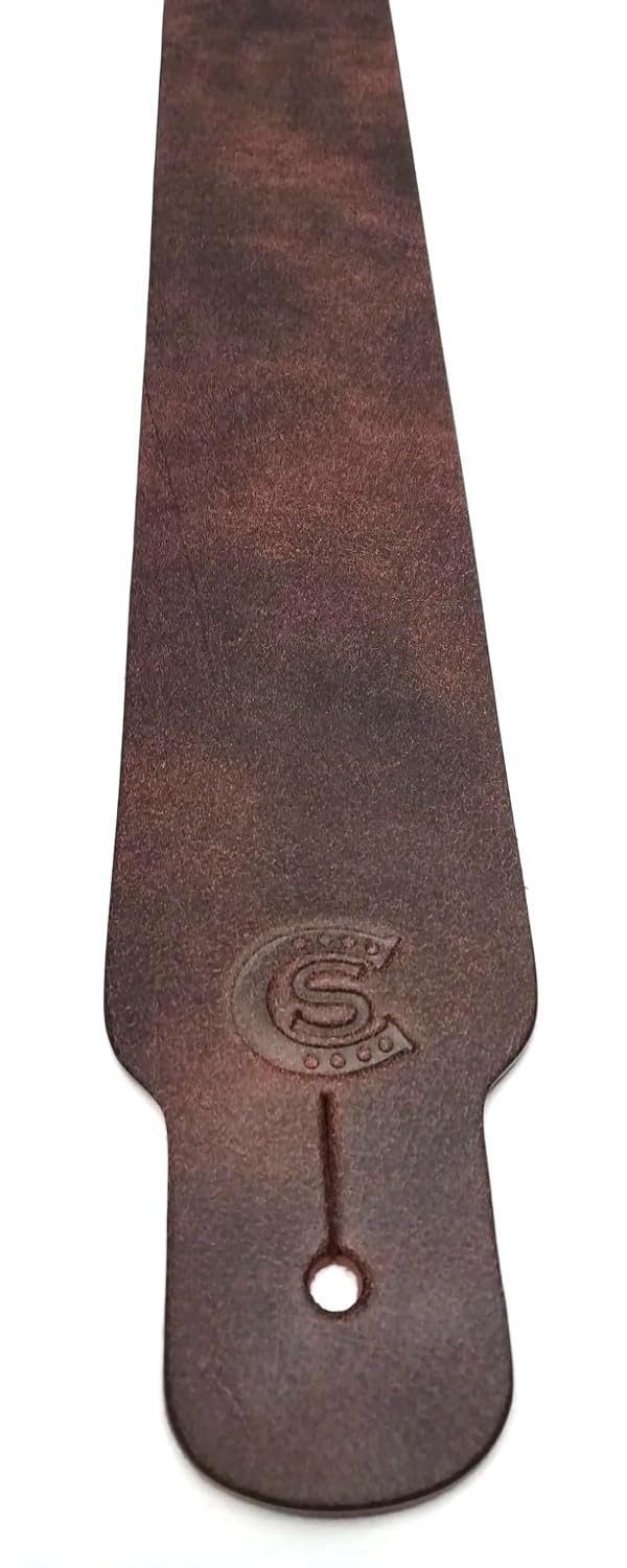 Custom Style Tracolla in cuoio vintage larghezza 6 cm - T612Z101