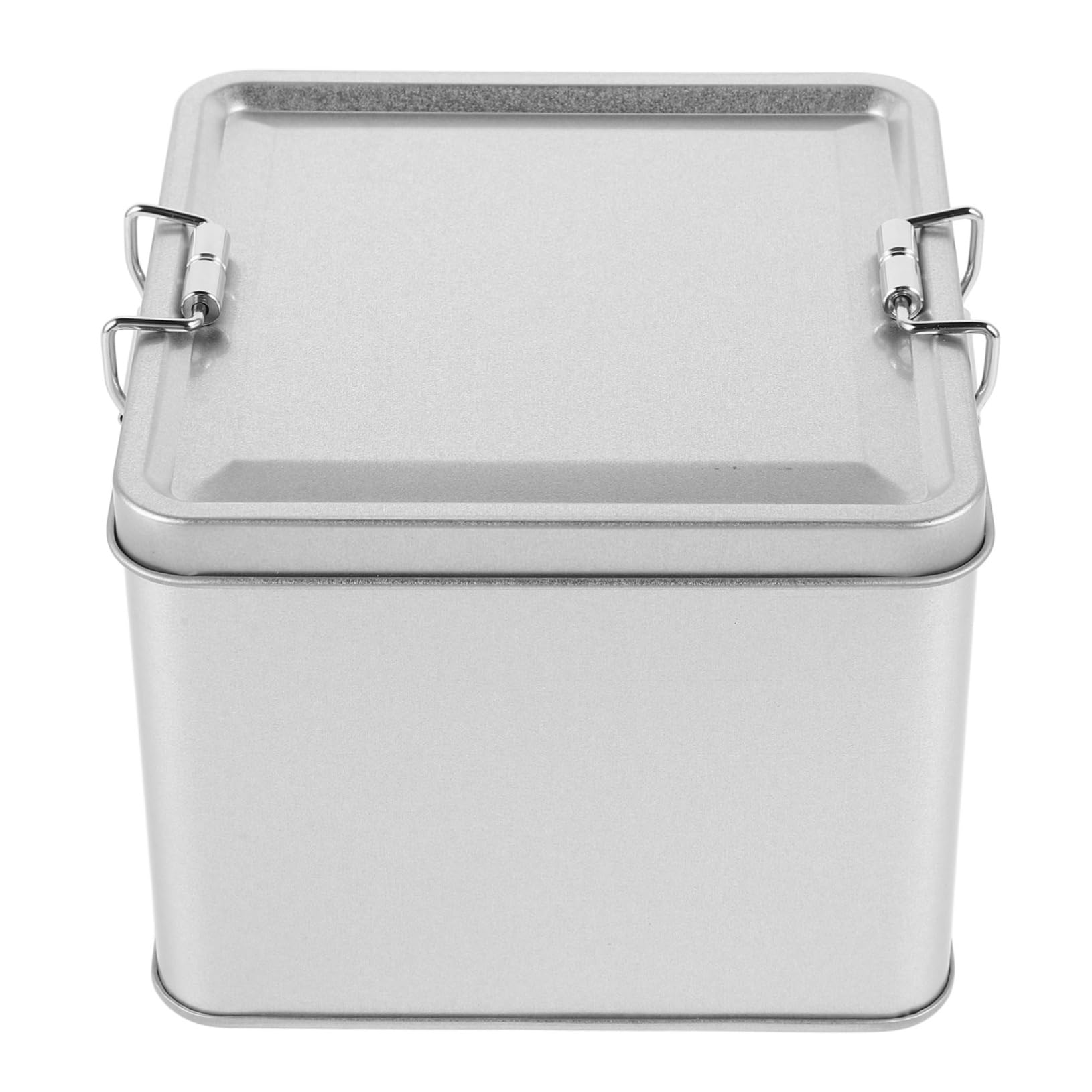 ABOOFAN Lot De 4 Boîtes À Bonbons En Fer Blanc Avec Couvercle Contenant Décoratif Pour Biscuits Thé Collations Pour La Maison