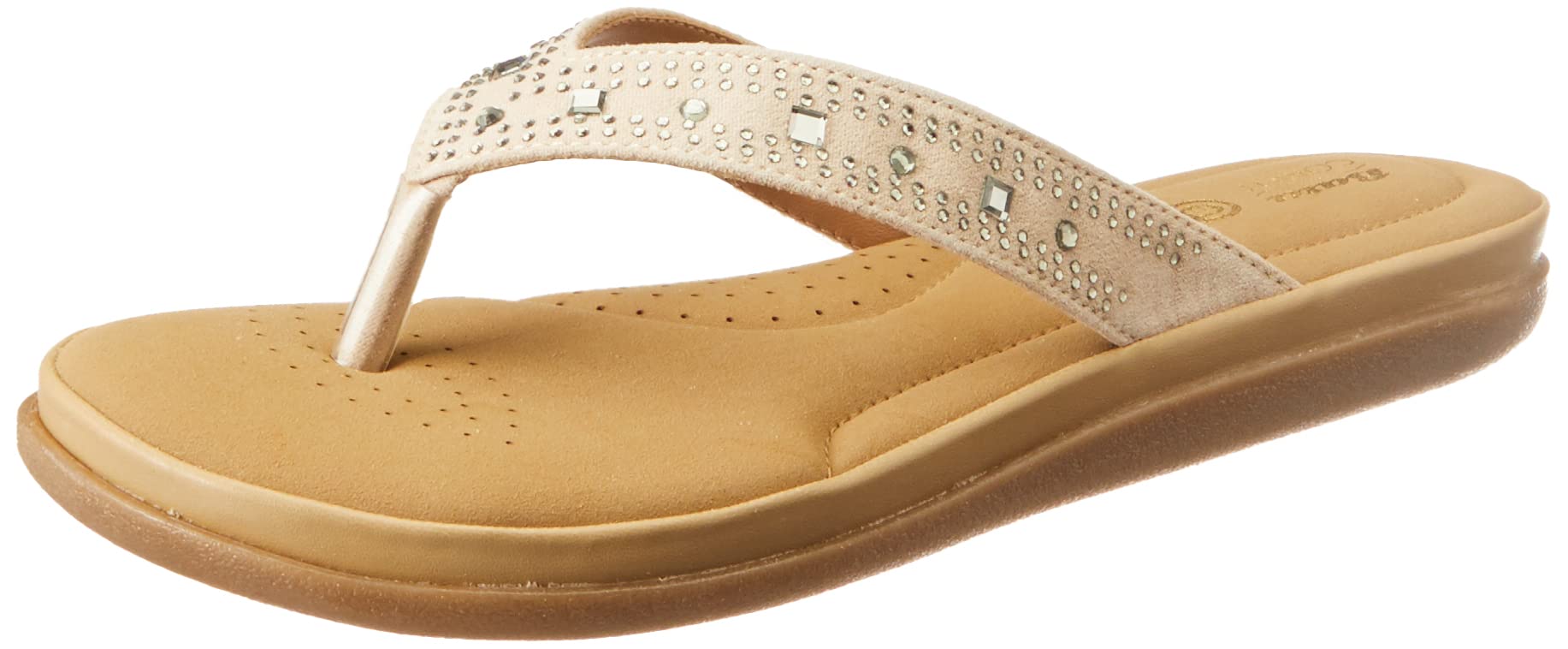 bata comfit Comfit DIAMONTE Black Casual Slipon Open Toe Flip-Flop Thong Slipper Medium HH 26-50 MM For Women-picture-27