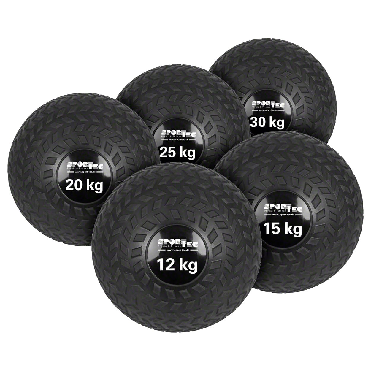 Sport-Tec Slamball-Set 6-TLG., 12-30 kg inkl. Ständer
