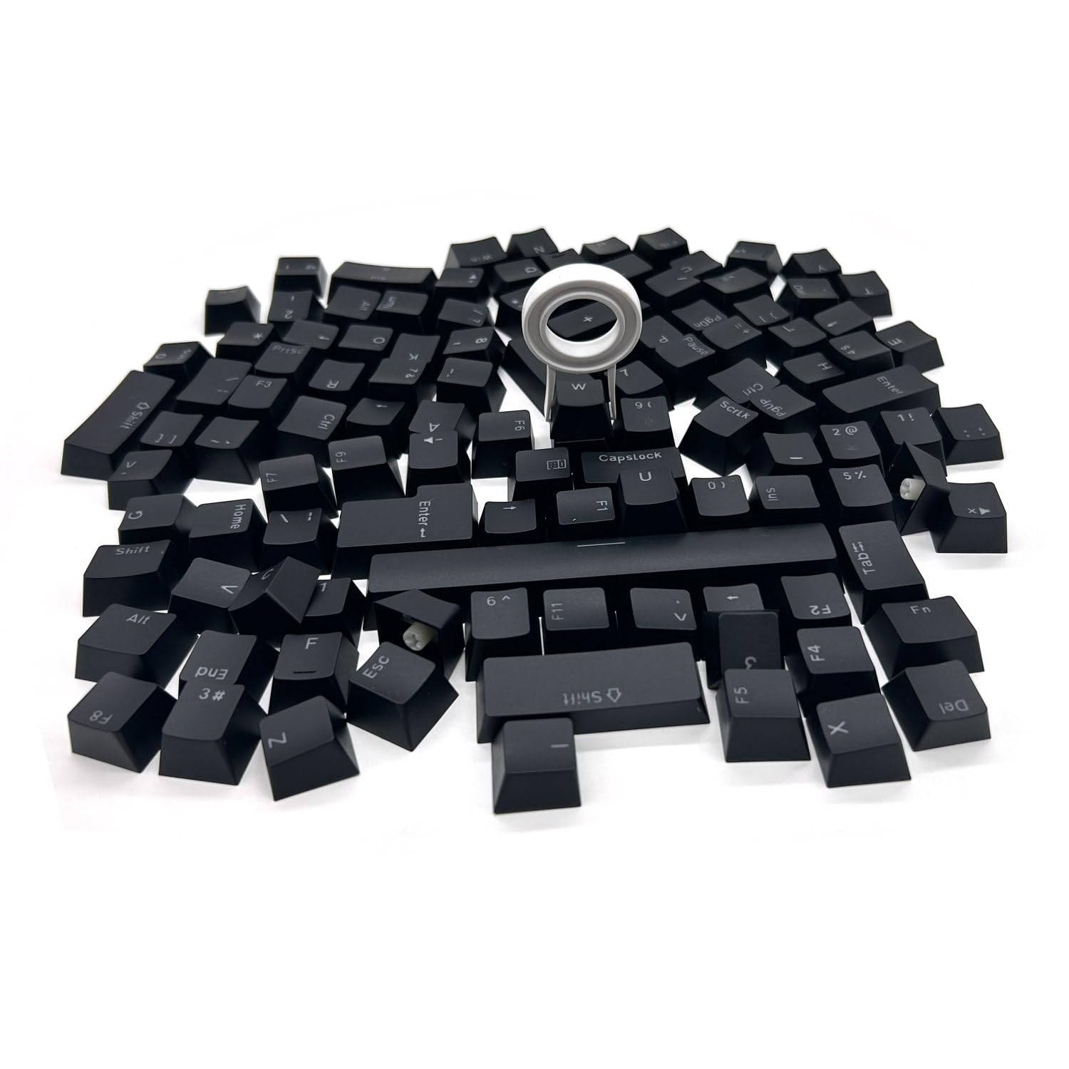 113 Tasti compatibili con Interruttori MX Doubleshot Support, Illuminazione a LED ABS Profili OEM per il Gioco Fai da te Tastiera Meccanica