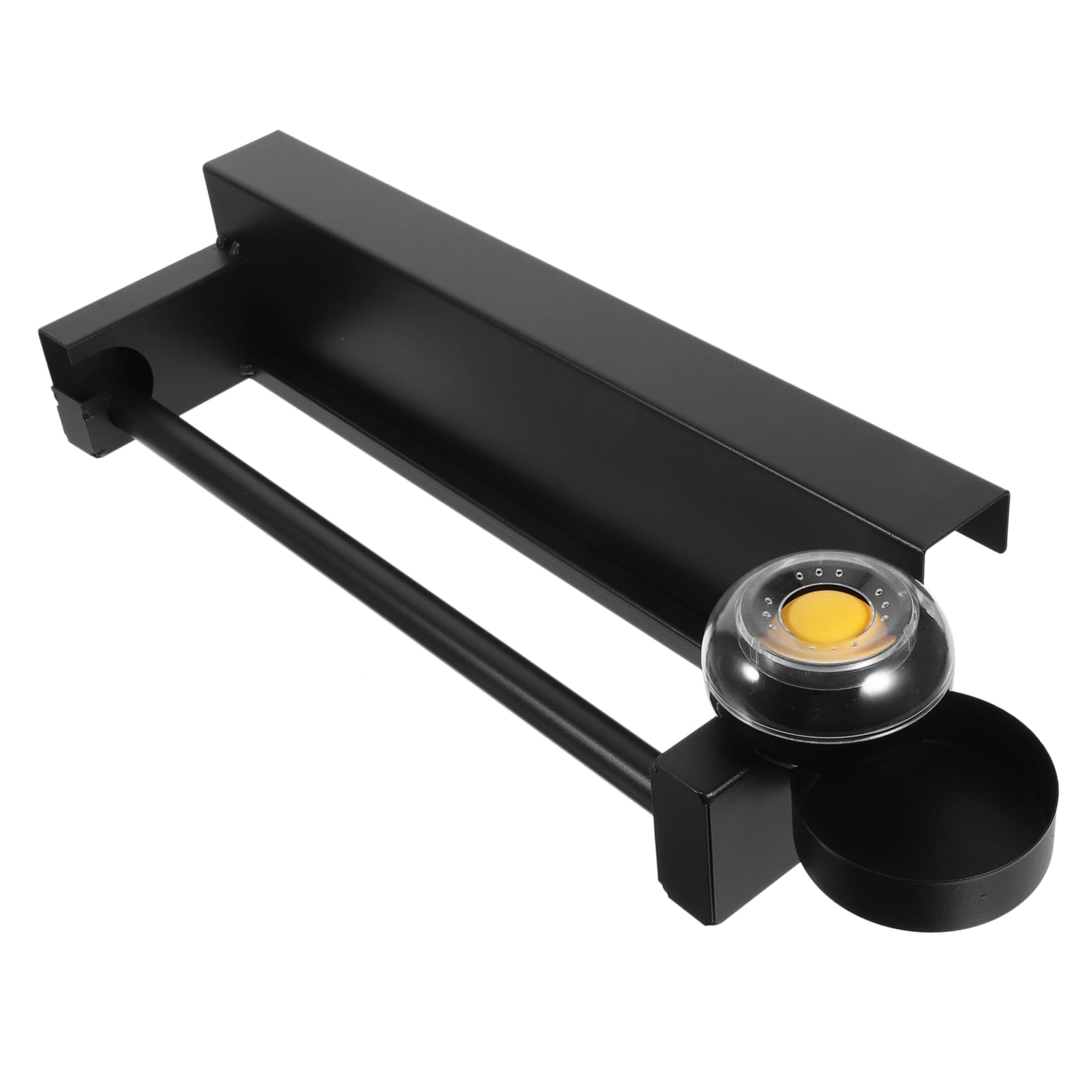 Cabilock Robuster Einkaufstaschenhalter aus Eisen Platzsparender Supermarkt Rollenhalter für Verschiedene Tragetaschen Wand und Schrankmontage Organizer für Plastiktüten