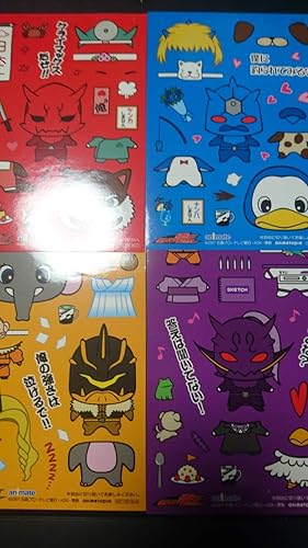 Amazon Animate 仮面ライダー電王 イマジンあにめ 着せ替えシール モモタロス ウラタロス キンタロス リュウタロス アニメ 萌えグッズ 通販