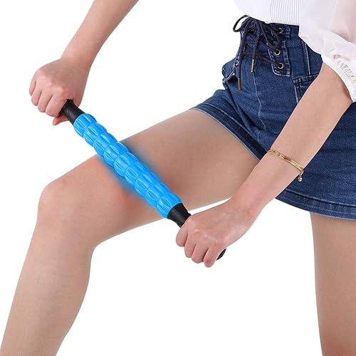 Miniatura 2 de Varillas de masaje muscular, rodillo muscular, rodillo de masaje muscular de PVC para aliviar el dolor muscular, calambres calambres, masaje,