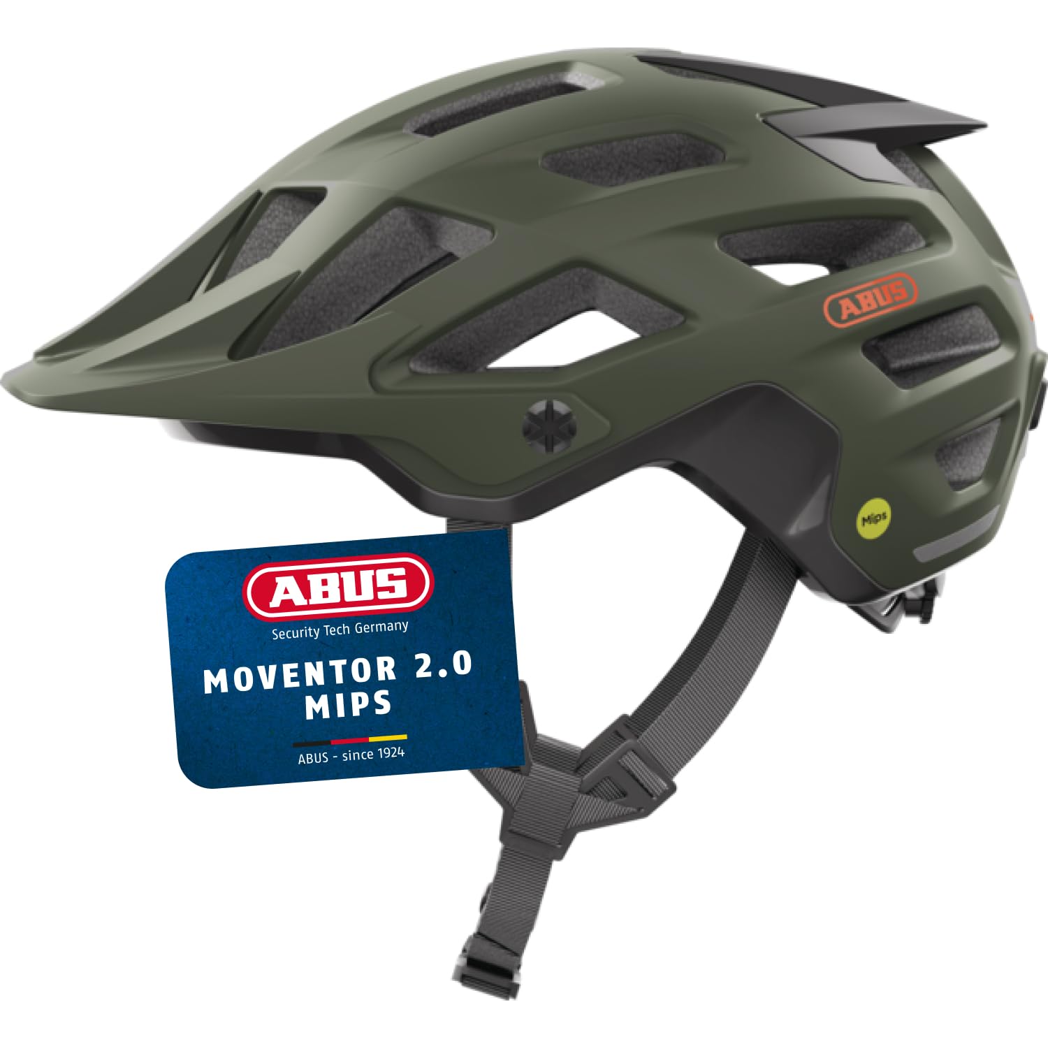 ABUS MTB helmet Moventor 2.0 MIPS - bicycle helmet with impact protection for off-road use on mountain bikes - all-mountain helmet for men and women โ image 1