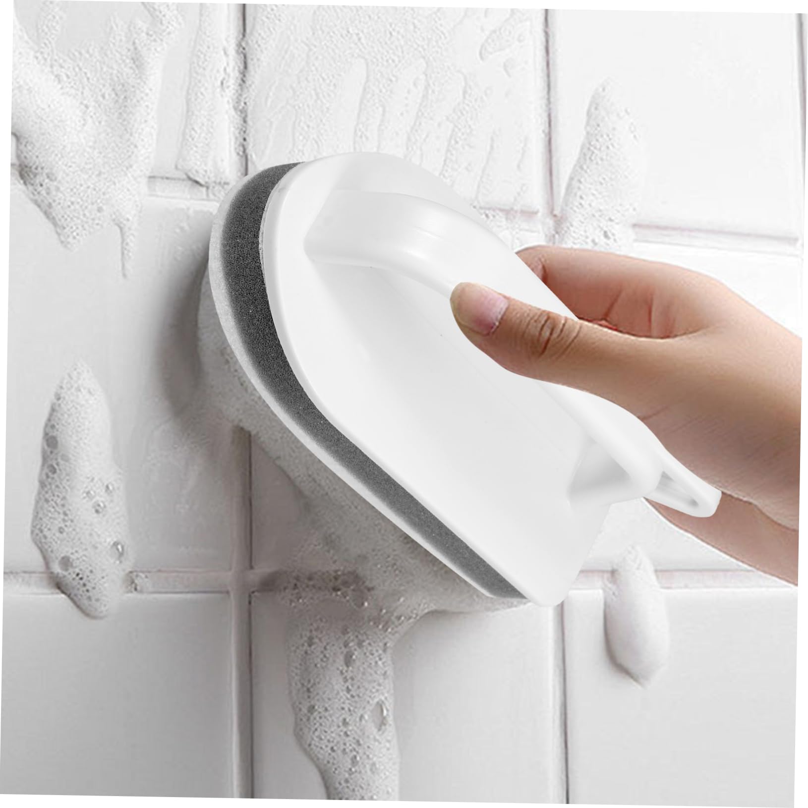 CALLARON 5 Set Spazzola Per La Pulizia Cucina Strofinare Bagno Di Spugne Detergente Per Il Bagno Scrubber Lavaggio Bianca Spugna