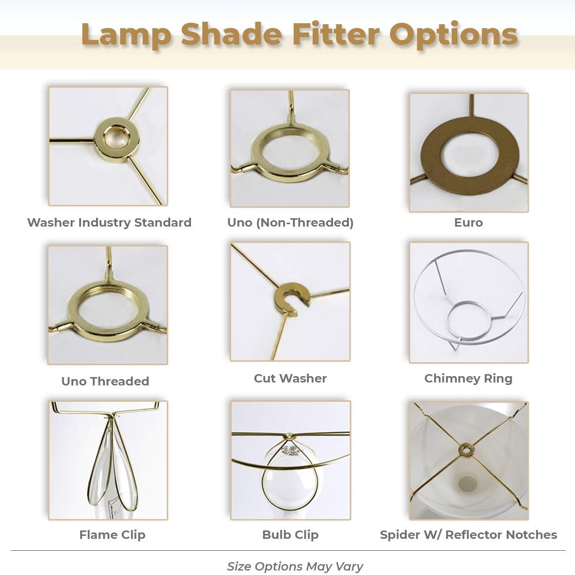 Royal Designs Truly Customizable Round Lamp Shade | Practically Any Shape, Size, or Color | Custom Made In USA…