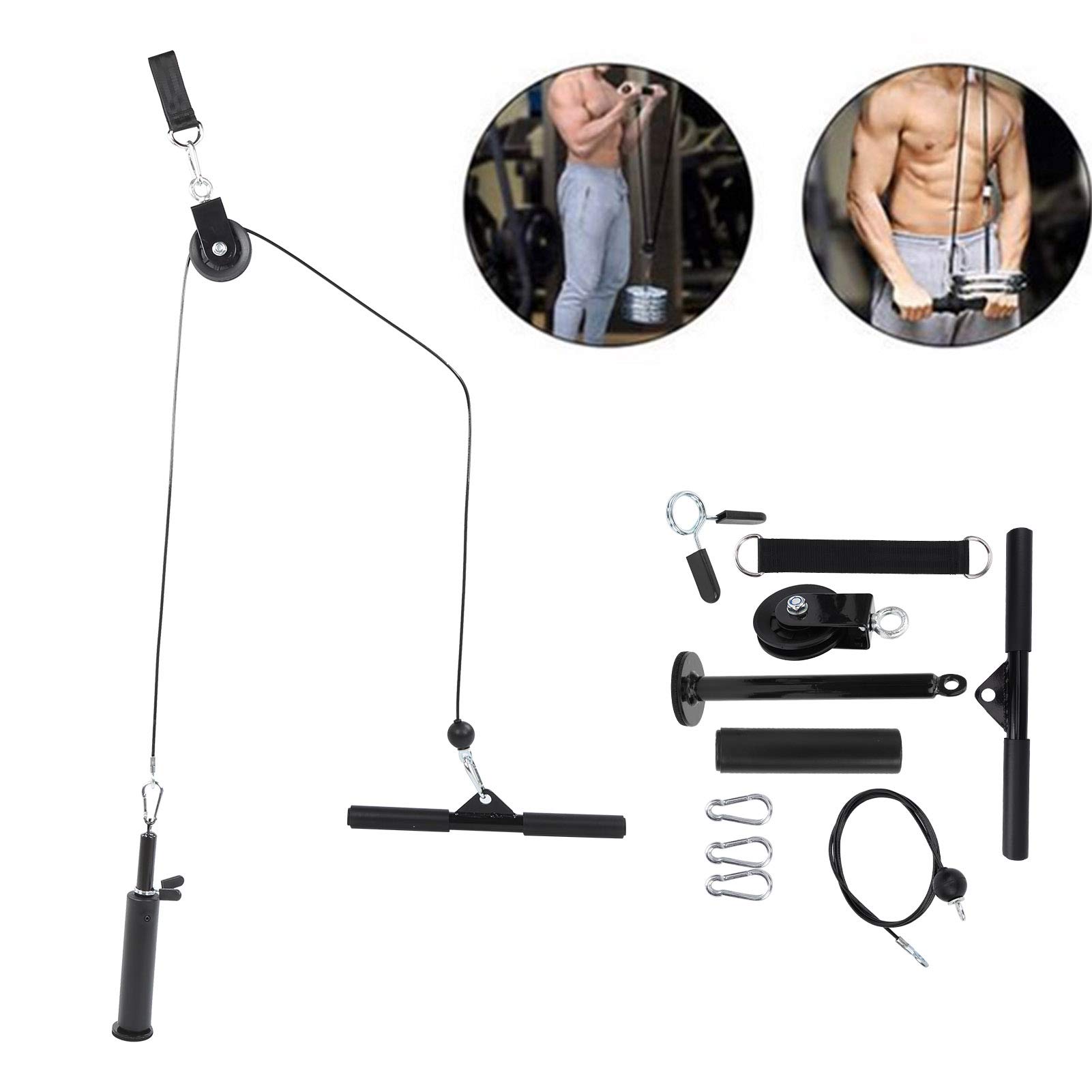 Trizeps-Krafttrainingsgerät, Multifunktions-DIY-Fitnessgeräte-Set, tragbares Fitnessgeräte-Kombinationsset für das Heim-Fitnessstudio