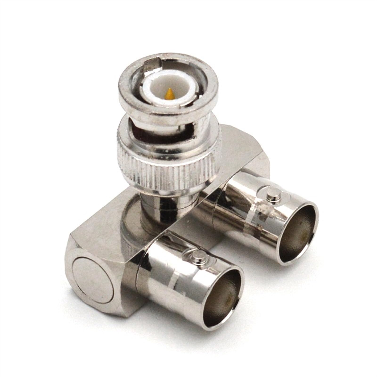 Adaptador BNC triple de cobre para solucionar interferencias en circuitos cerrados, 10 uds.