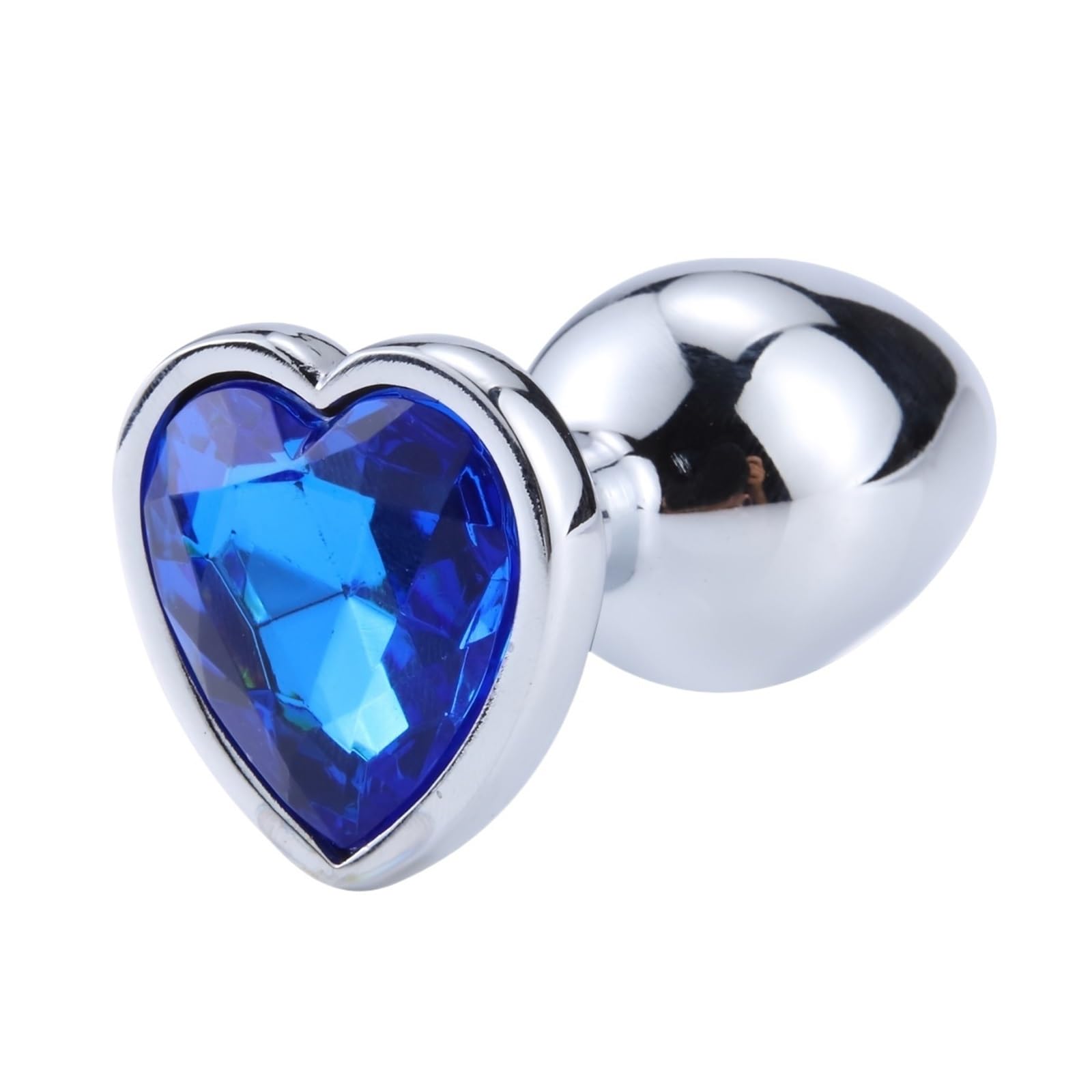 Amazon.com: Anal Plug Heart 3 Sizes Stainless Steel Crystal Anal Plug  Removable Butt Plug Anal Sex Toys Massager (Color : 1pcs Blue, Size :  L-4CM) : Health & Household