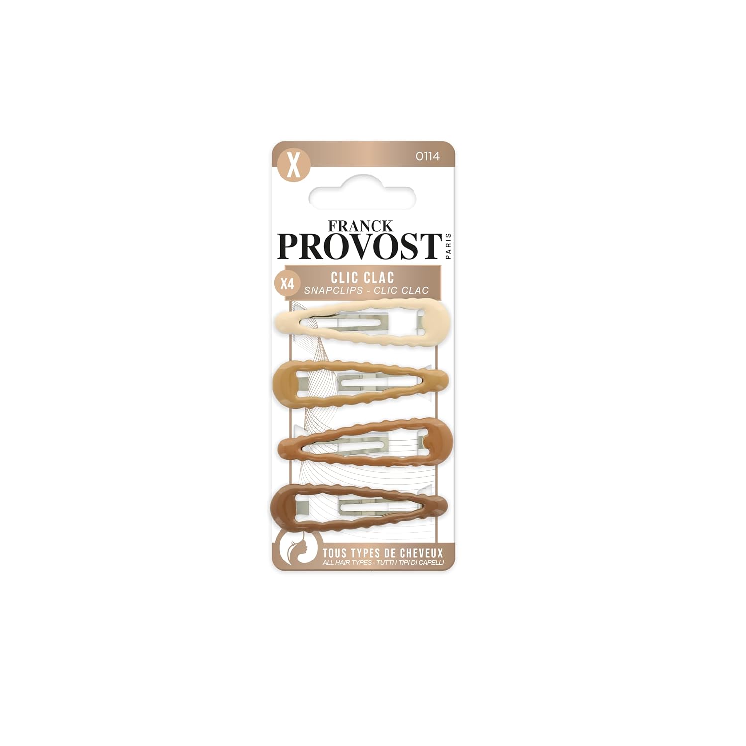 Franck Provost Clic Clac Hair Clips - Pack of 2 image 2