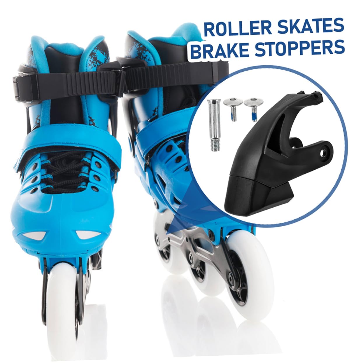 SUPVOX Accessoires De Frein Patins Pièce De Frein De Remplacement ER Skate Freins ER Skate Block Pad Plaquettes De Bloc De Remplacement Bloc De Frein Pad Partie ER Accessoires De