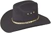 Western Express Child Black Cowboy Hat Standard