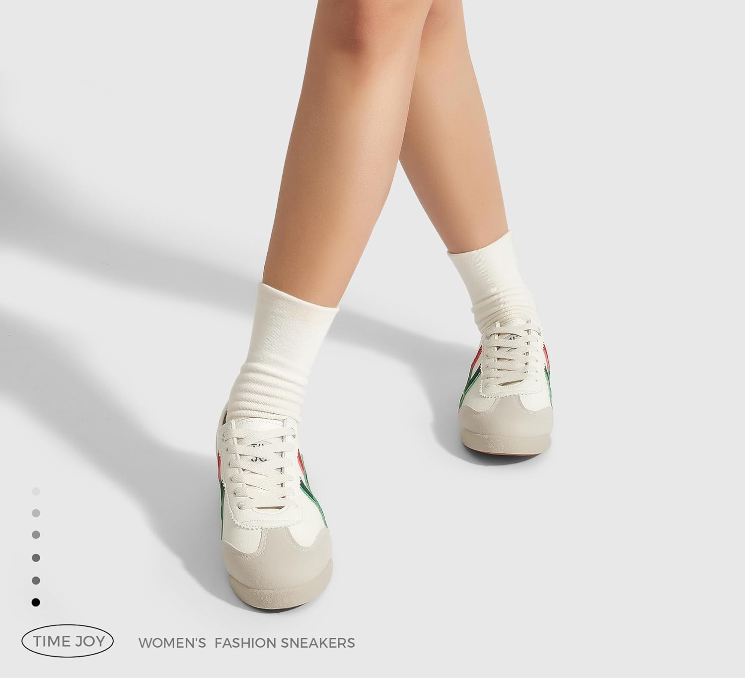 Women's Retro Running Sneakers Vintage Athletic Shoes with Cushioned Sole Fashion Casual Tennis Shoes for Walking, Gym & Daily Outfits - Image 2