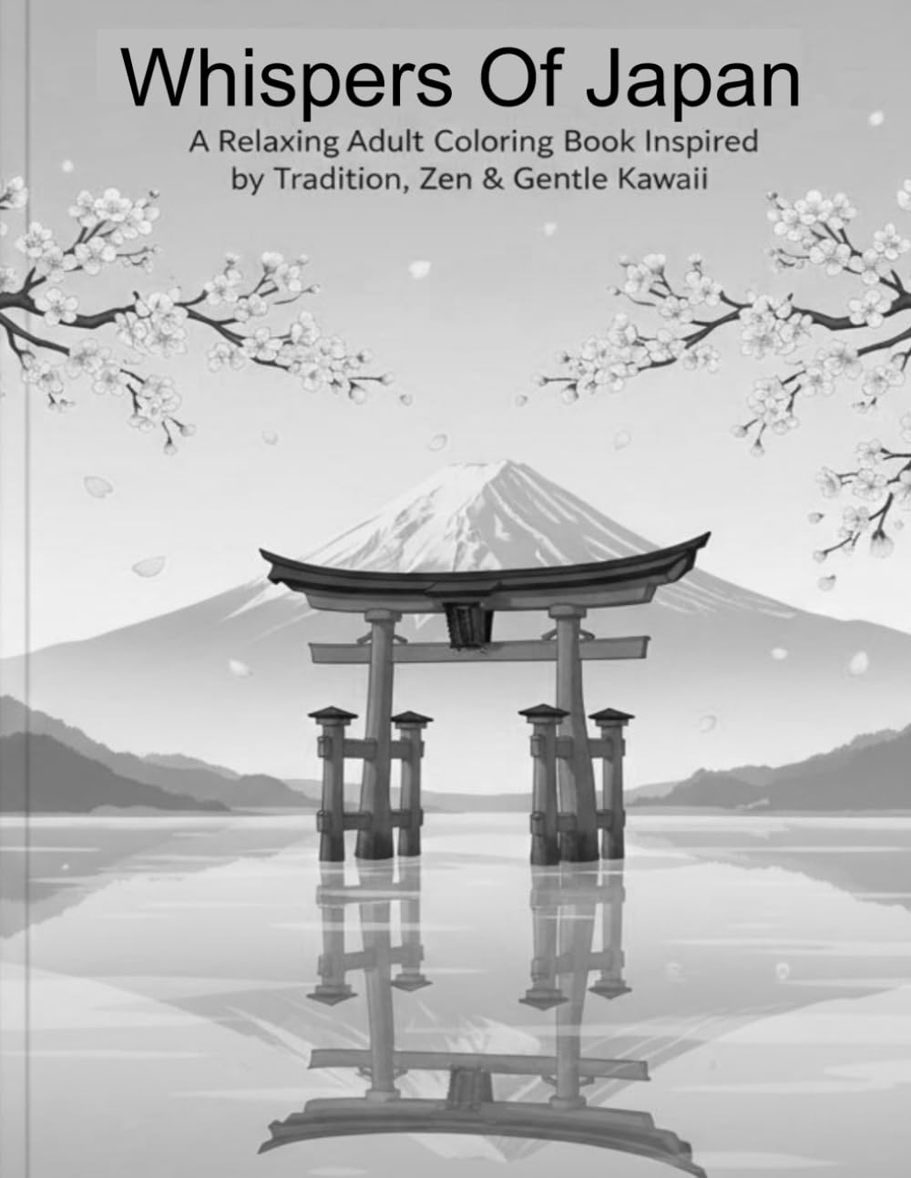 Whispers Of Japan: A Relaxing Adult Coloring Book