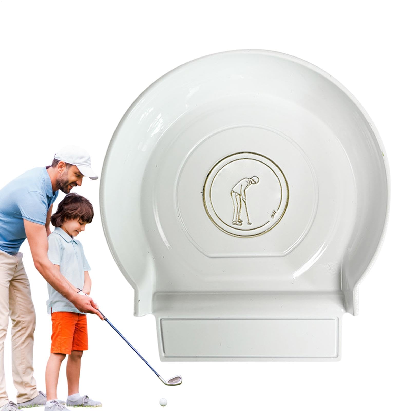 Copa de golf – Copa de regulación de putter de aleación de aluminio en todas las direcciones | Agujero de práctica de copa | Ayudas de entrenamiento en interiores y exteriores mejoran las habilidades