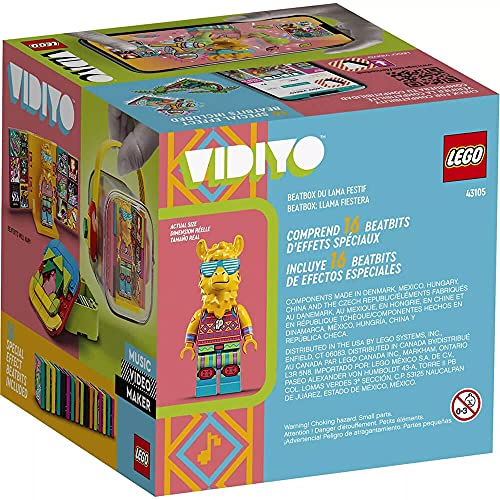 VIDIYO Party Llama Beatbox 43105 Building Kit with Minifigure; Creative Kids Will Love Producing Music Videos Full of Songs, Dance Moves and Special Effects, New 2021 (82 Pieces) - Lego - Immagine 4