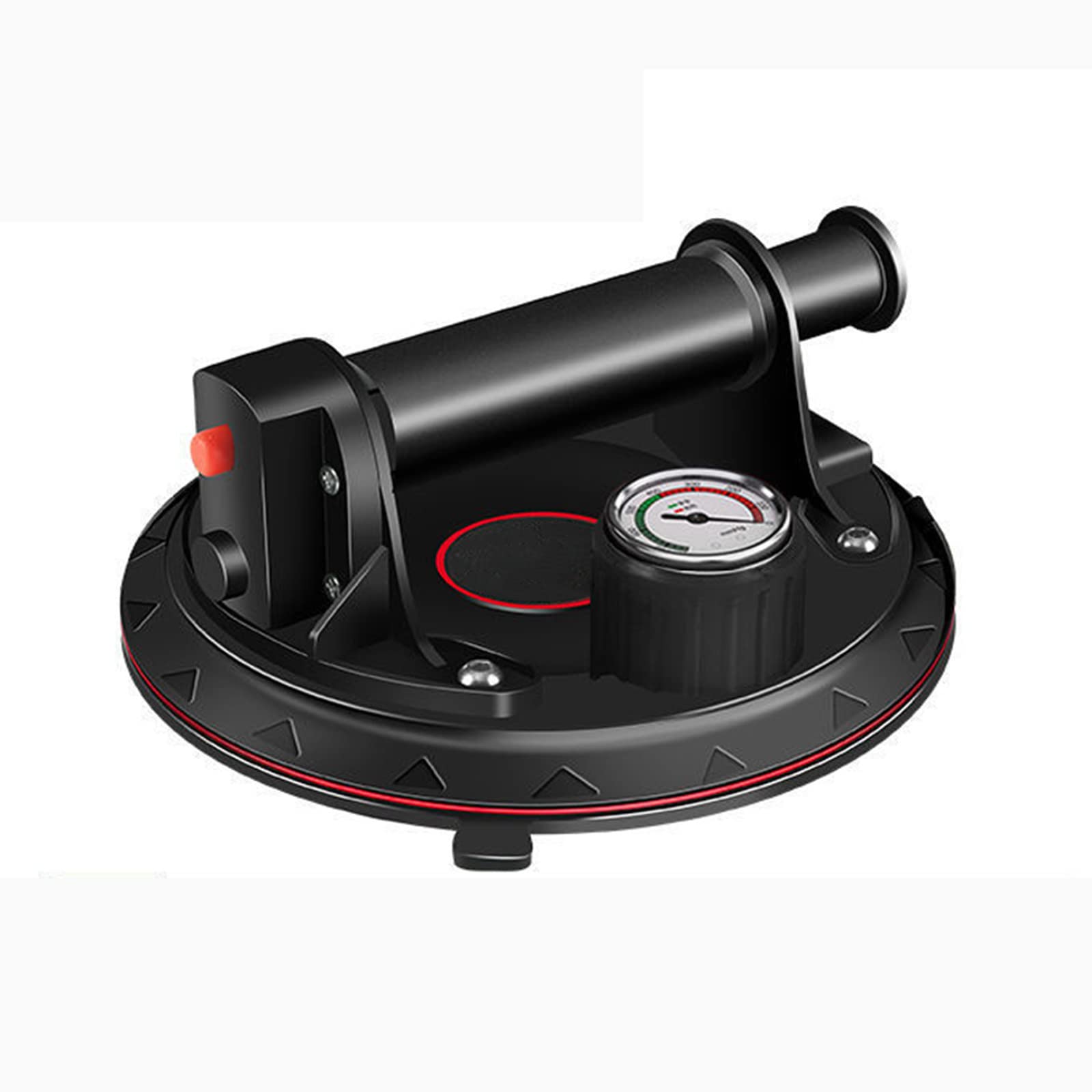 Válvula de Escape de protección de 360°, Bomba de AIRE de vacío, Ventosa para azulejos, herramienta eléctrica fija para manipulación de vidrio, diámetro Grande de 20 cm