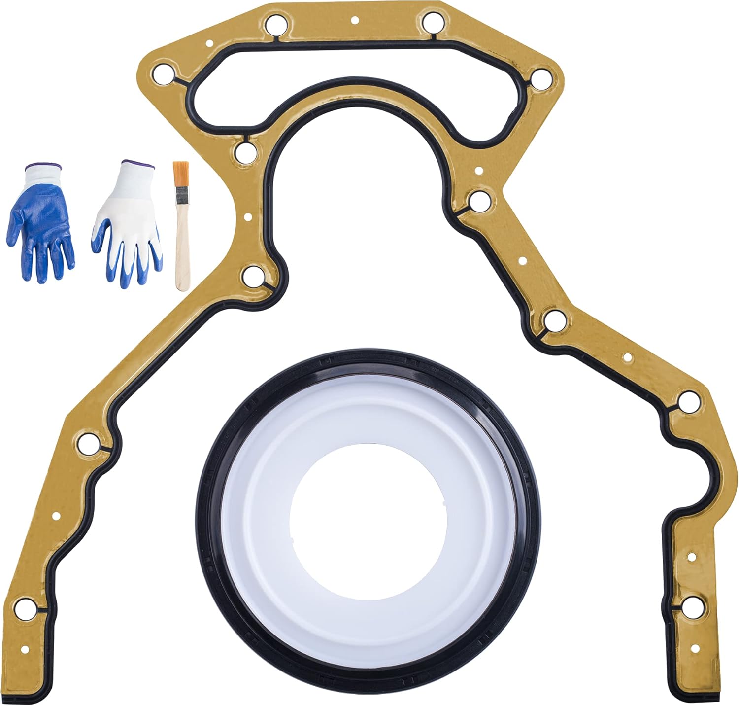 Rear Main Seal & Oil Pan Gasket Kit For GM 4.8 5.3 6.0 6.2L – ZPY