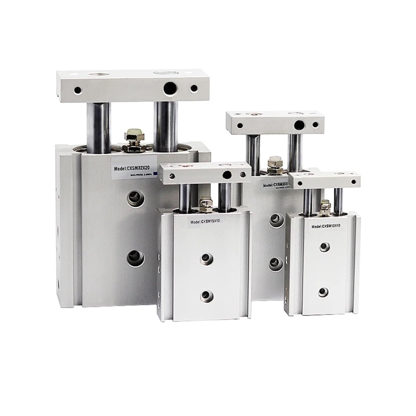 EAHWCXSD CXSM Dual Rod Cylinder Pneumatic Cylinder CXSM10 CXSM15 CXSM20 CXSM25 CXSM32 Double Axis Dual Rod Cylinder 1PCS(CXSM6)