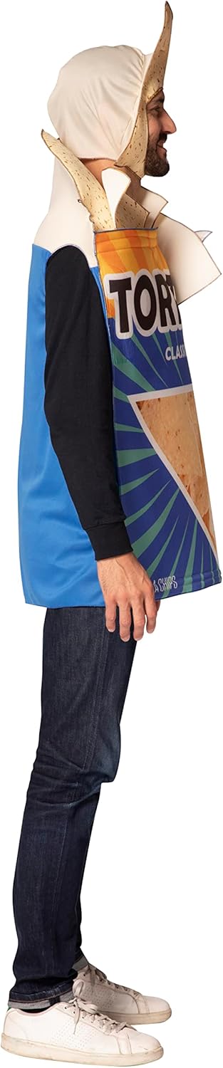 Rasta Imposta Tortilla Chips Bag Costume Corn Chip Snacks Food Mexican Taco Nachos Dress Up Cosplay Party Costumes, Adult One Size - Image 3