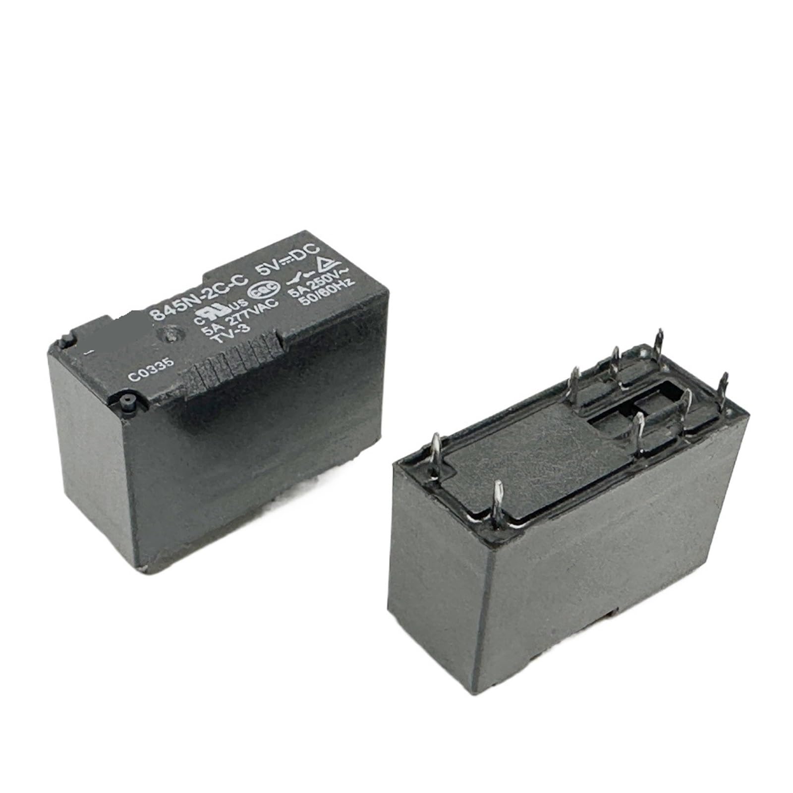 Yzwrwrmktb One Color 1Pc 845N-2C-C 5Vdc-5A Relay 8Pins
