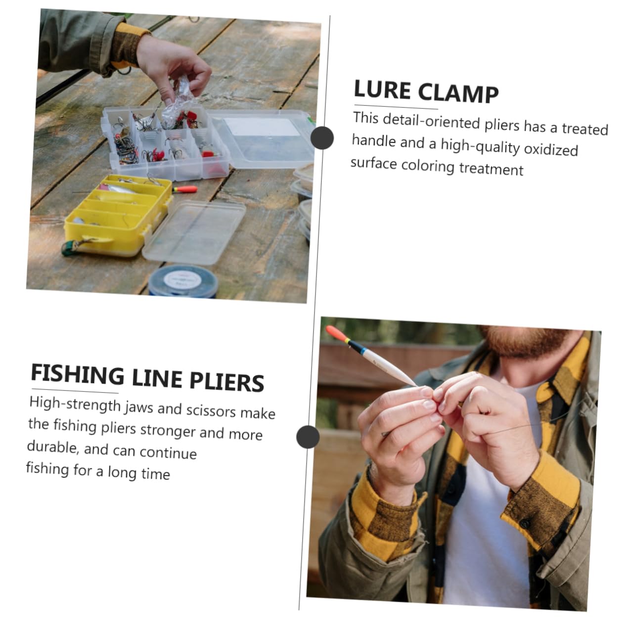 Pinza da Pesca Multiuso Compatta in Lega di Alluminio Argento | Rimozione Ganci, Taglio Lenza Intrecciata, Apri-anelli per Attrezzi da Pesca