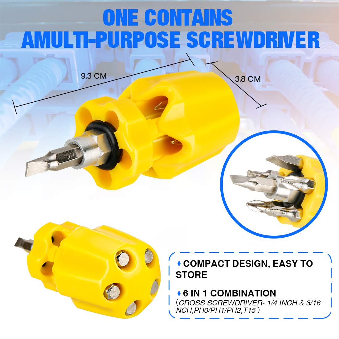 EZ Rj45 Rj11 / 12 Crimping Tool Kit per Cat5 Cat5e Cat6, pinza crimpatrice professionale per rete crimpatrice filo spelafili Cutter, manutenzione computer Lan cavo pinze tester riparazione set