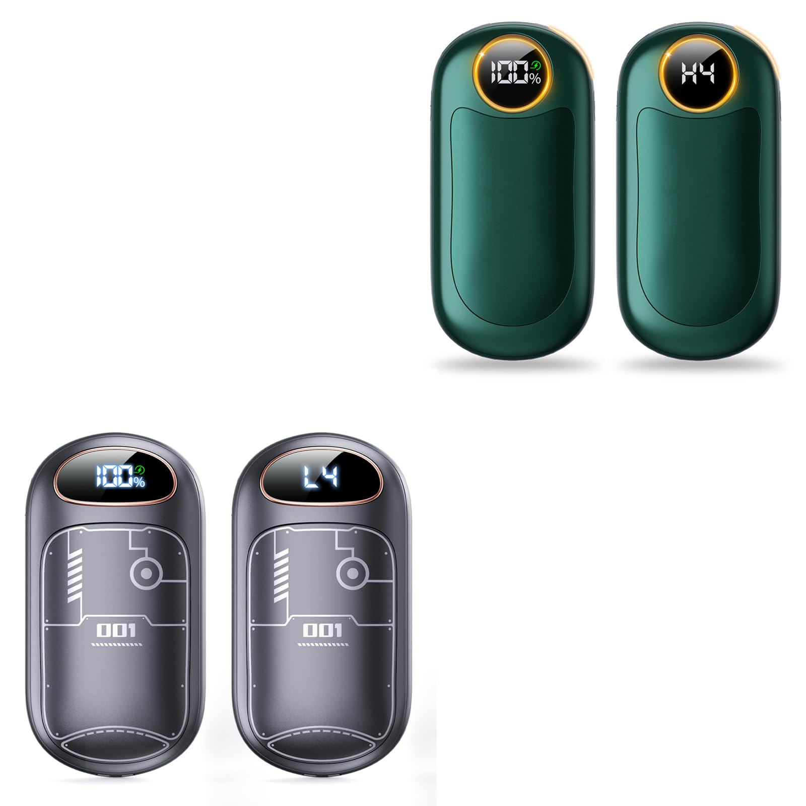 CRISLEX2 Pack Hand Warmers Bundle with 2 Pack Hand Warmers, Total 4 Pack Hand Warmers