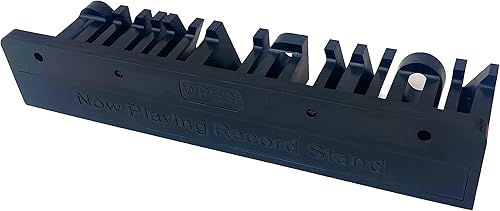 Miniatura 9 de WPESI Now Playing - Soporte de pared para discos de vinilo, soporte de pared para discos de vinilo para colgar álbumes de vinilo (morado)