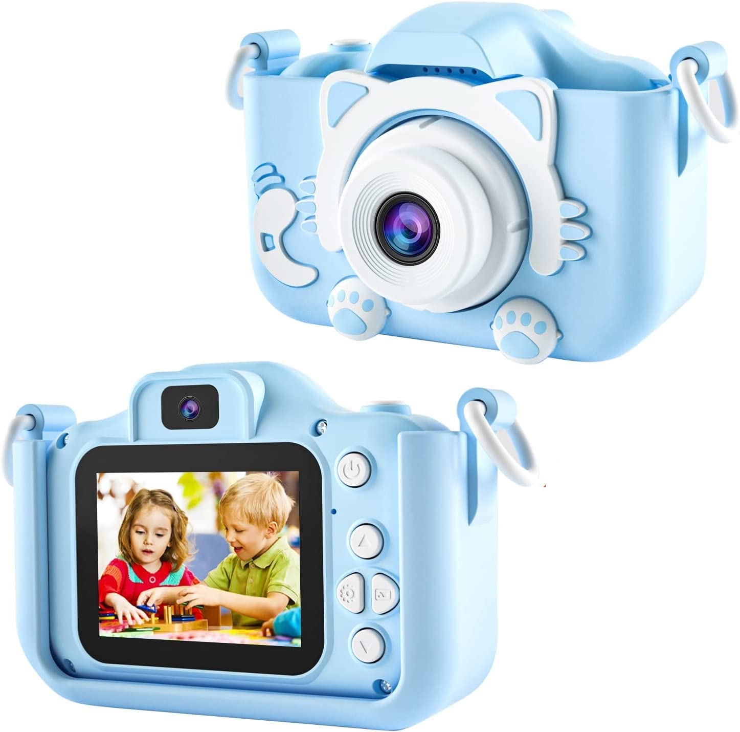 CADDLE & TOES Kids Camera for Boys Girls, 20MP 1080P Digital Video Camera for Kids, Christmas Birthday Gift for Boys Age 4+ to 12, Toy Camera for 4+ 5 6 7 8 9 10 Year Old (Blue) (B0BG35SXXM) Amazon Price History, Amazon Price Tracker