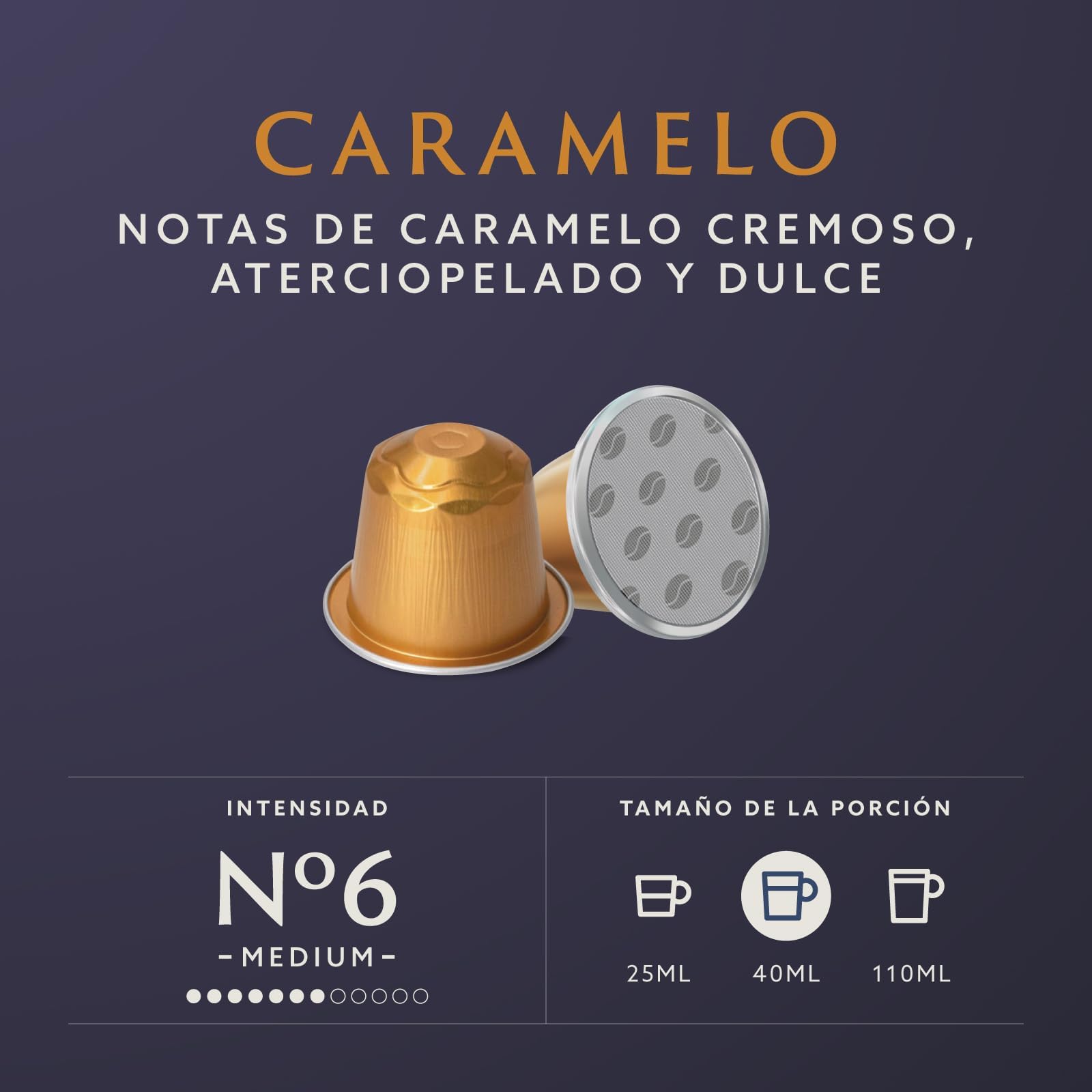 by Amazon Cápsulas de Aluminio de Café Sabor Caramelo Compatibles con Nespresso, 20 Unidades (1 Paquete de 20), Certificadas por Rainforest Alliance — view 4