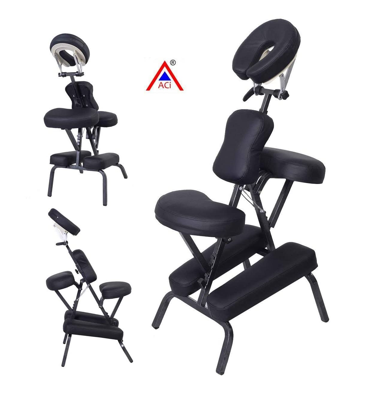 Portable PU Leather Foldable Flat Pad Travel Massage Spa Chair Hijama Chair Tattoo Chair Acupuncture Chair Portable PU Leather Foldable Flat Pad Travel Massage Spa Chair Hijama Chair Tattoo Chair Acupuncture Chair