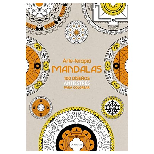 100 mandalas antiestrés para colorear / 100 antistress coloring mandalas