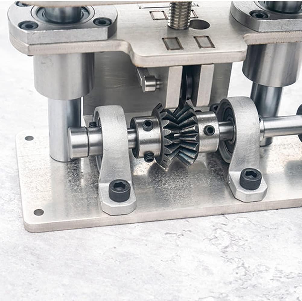 Portable Household Wire Stper Stainless Steel Manual Electric Wire Stping Scrap Copper Cable Peeling Hine with Hand Crank use with Hand Electric Drill for 2-20mm Diameter Wire