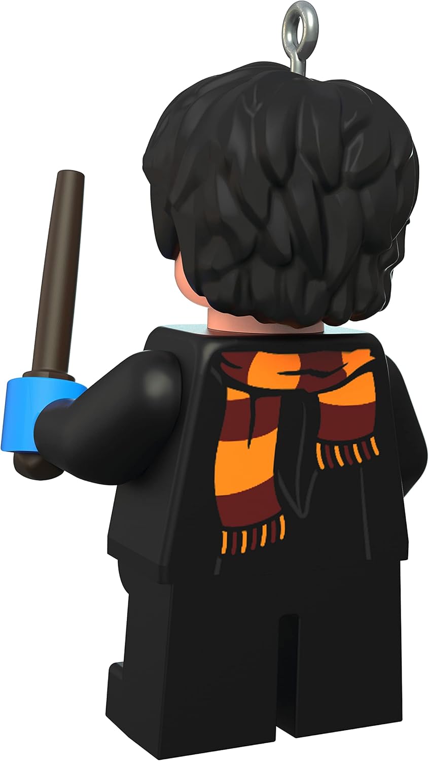 Hallmark Keepsake Miniature Christmas Ornament,Plastic 2022, Harry Potter Lego Minifigure