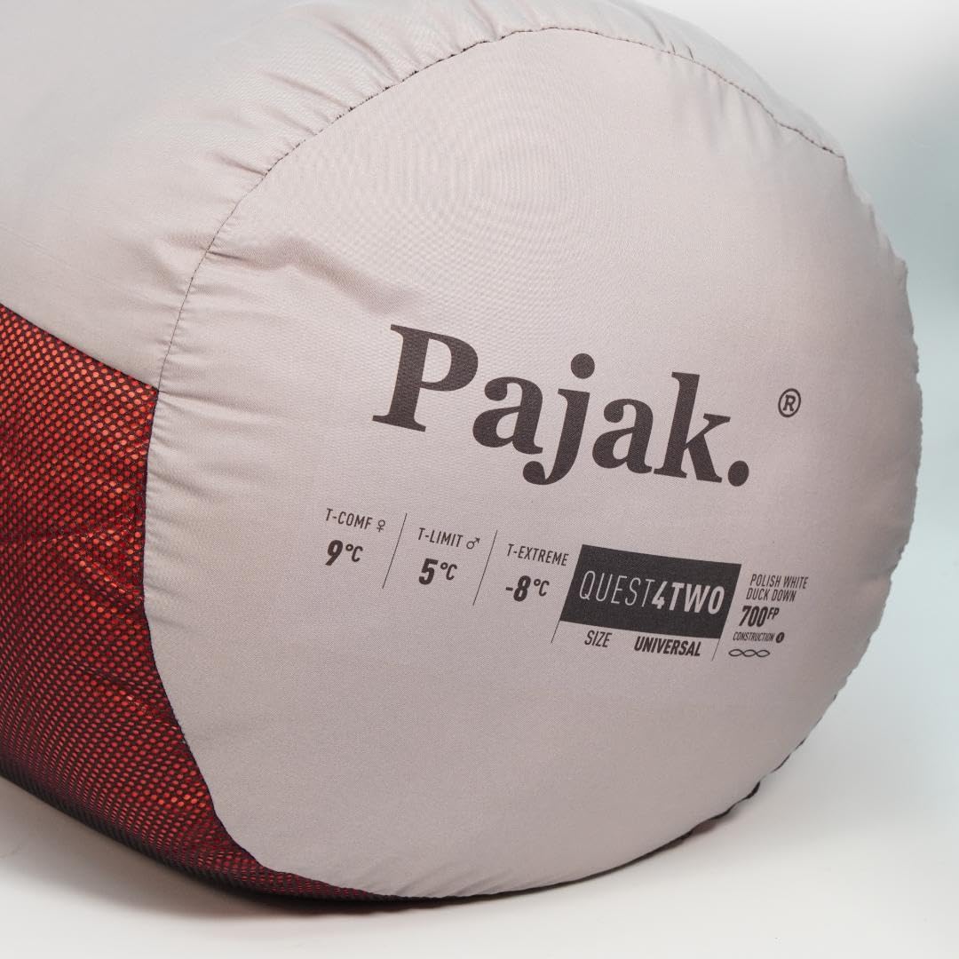 PAJAK（パヤク）Quest 4TWO 二人用 シュラフ 寝袋 700FP PAJAK（パヤク）Quest 4TWO 二人用 シュラフ 寝袋 700FP