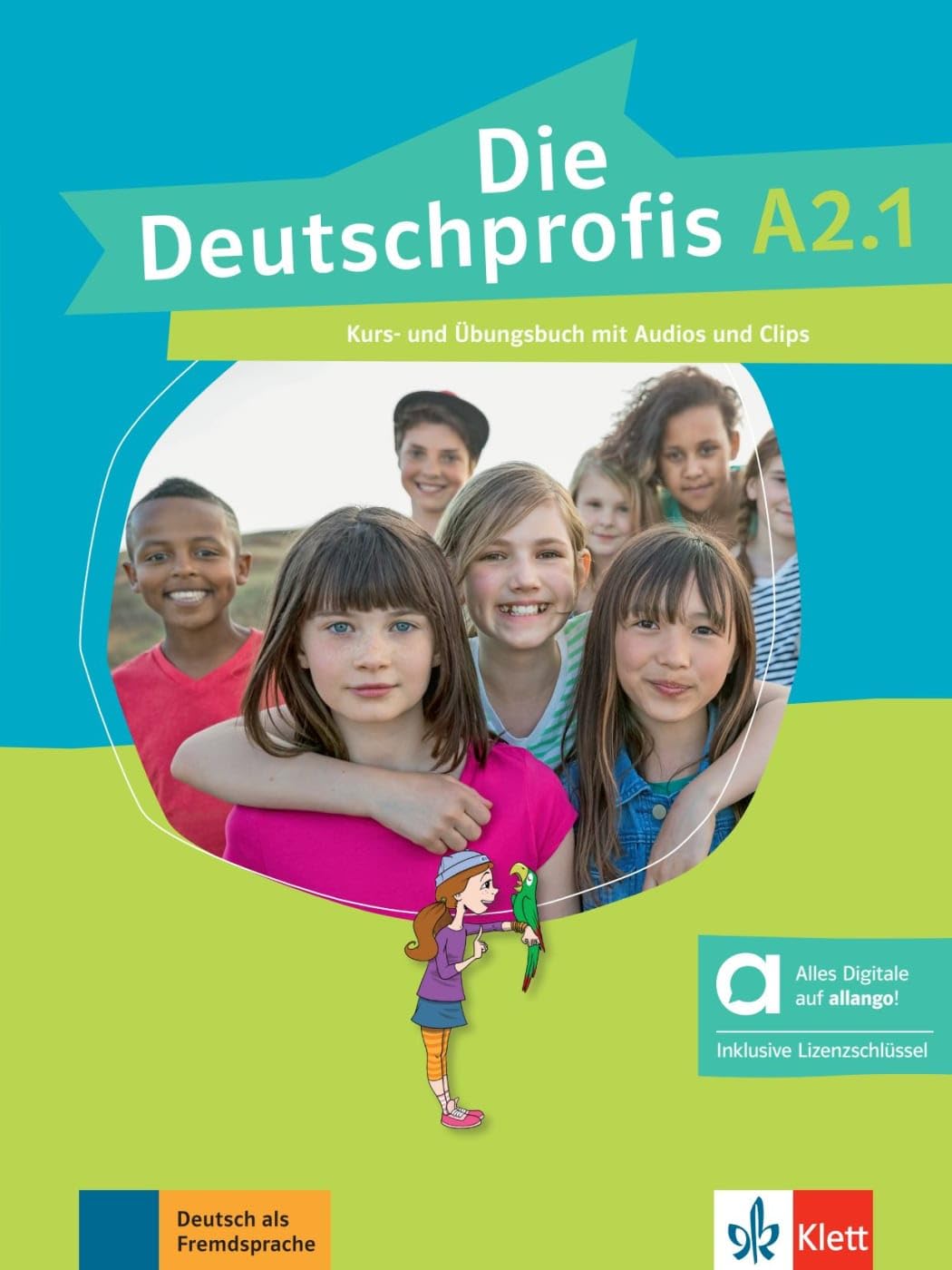 Die deutschprofis a2.1, libro del alumno y de ejercicios edicion hibrida allango: Kurs- und Übungsbuch mit Audios und Clips inklusive Lizenzschlüssel allango (24 Monate)
