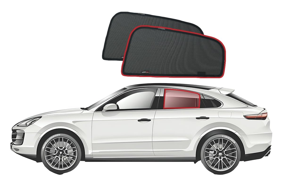 Snap Shades do osłony tylnej szyby samochodu Porsche Cayenne Coupe (9Y3 Coupe; 2019-obecnie)