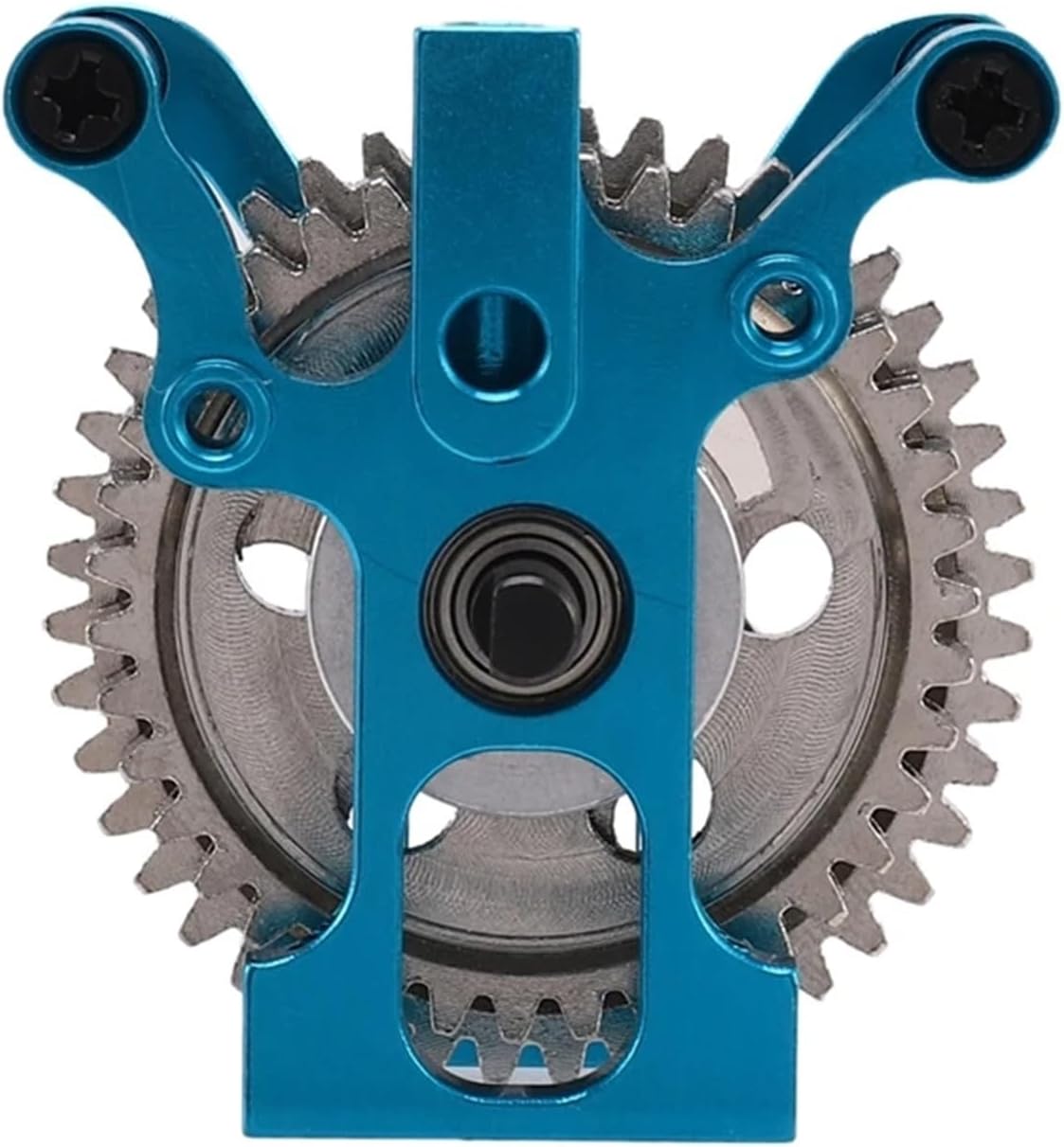 RC Transmission Gear Box Compatible with HSP 02076 02040 02041 122025 1/10 RC Model Car Metal Gears Two Speed Transmission Upgrade Accessories