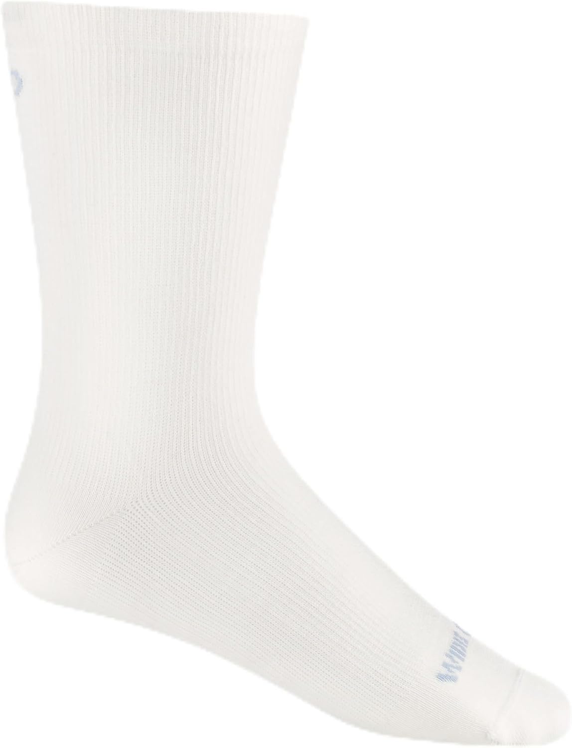 Wide Open Crew Socks for Women Merino Wool Lightweight Solid Basic Style 9513