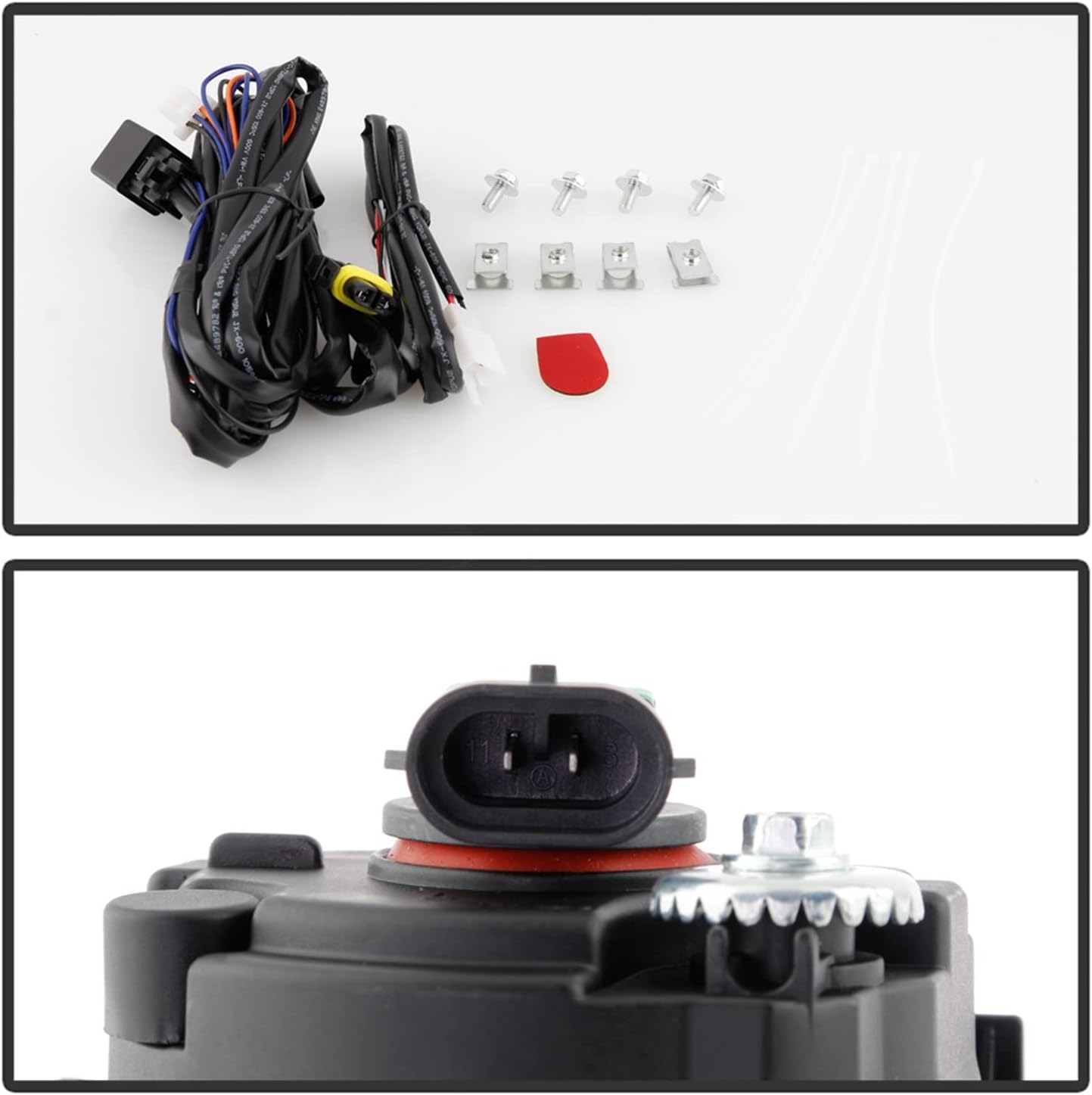 Spyder 5086990 Dodge Ram 2019-2020 1500 Only (Donâ€˜t Fit 2500/3500) OEM Style Halogen Fog Lights W/Universal Switch- Clear