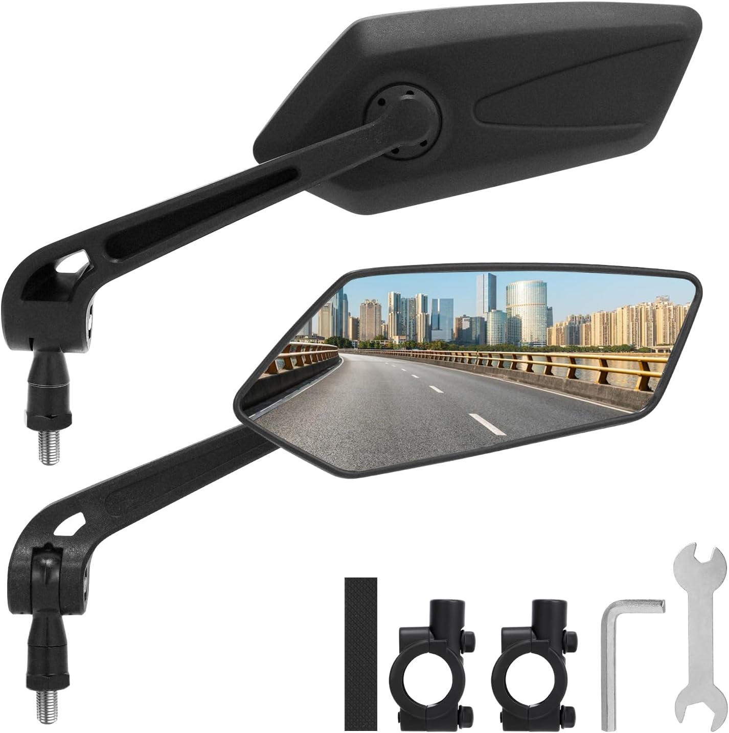 Bike Mirror 1 Pair HD Bicycle Mirrors for Handlebars