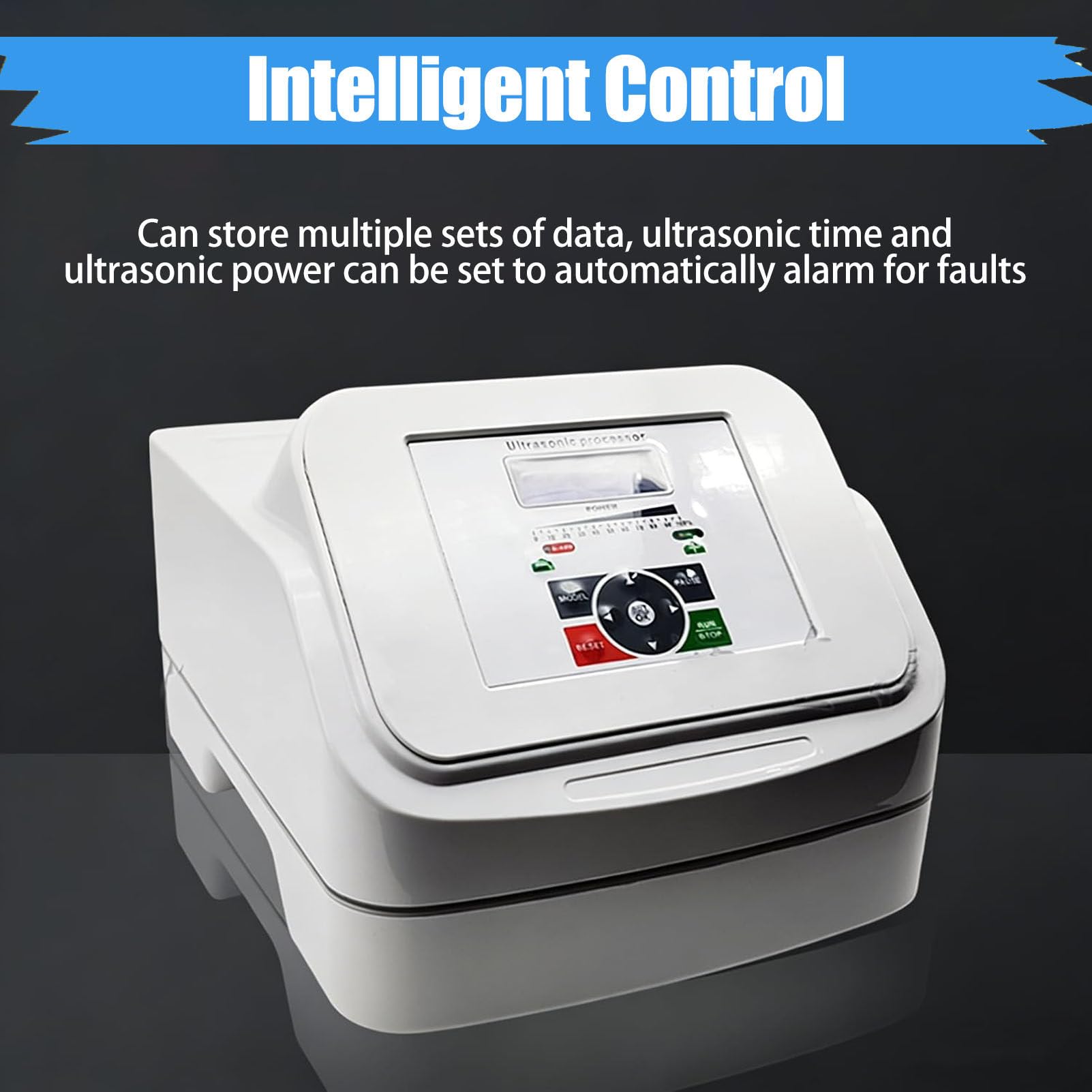 Handgeführter Ultraschall-Prozessor 800 W, Digitaler Zellaufschluss-Mixer Mit Timer (1 S–99 H) Und 2 Betriebsmodi, Für Die Emulgierung Und Dispersion Von Flüssigkeiten Im Labor 4mmprobe