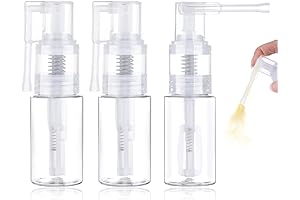 3Pcs Glitter Duster Sprayer Bottle
