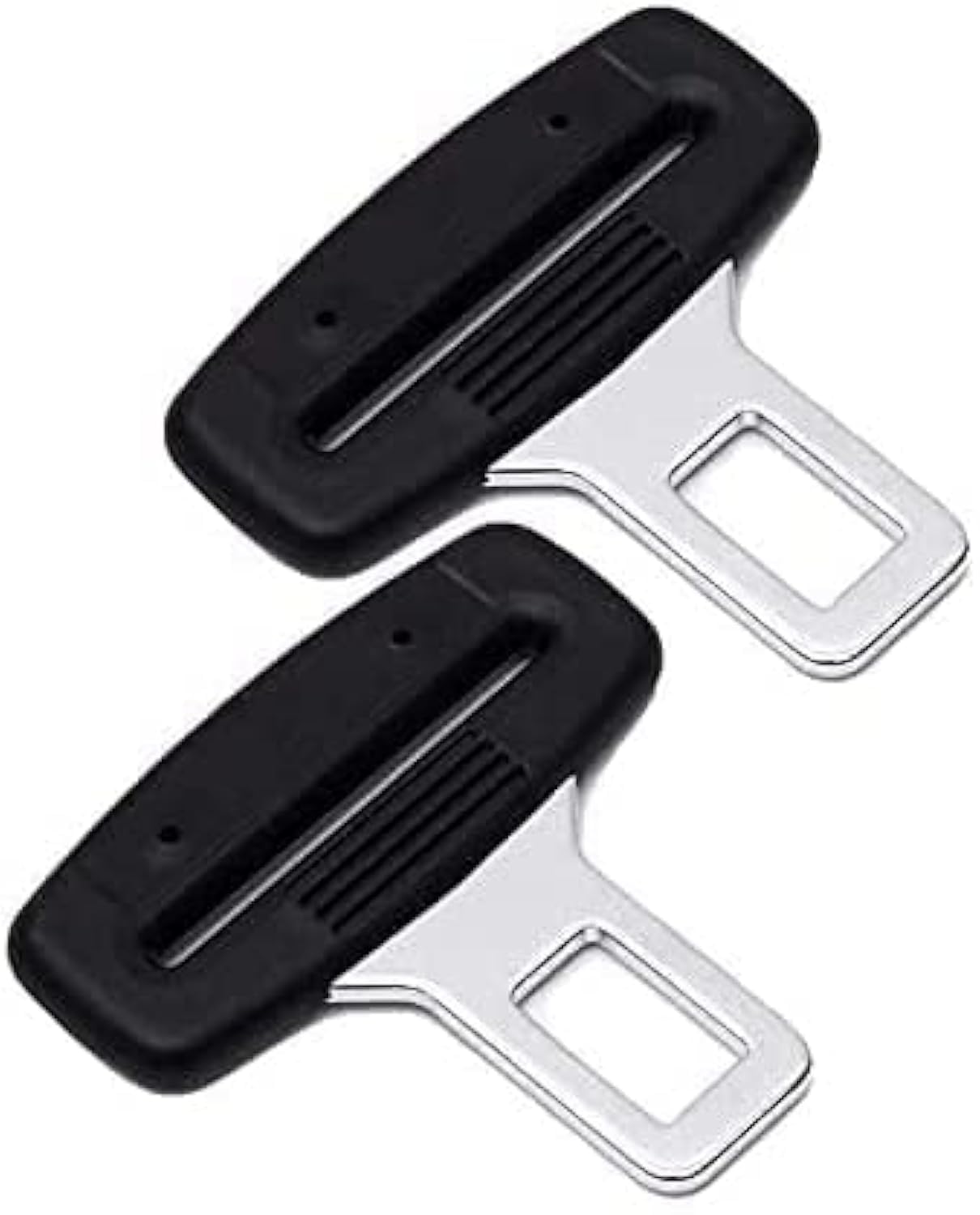 2 Pack Car Seat Belt Clip, Anceev Universal Seat Belt Buckle Auto Metal Seat Belts Clip