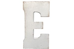 ABELOTS Large Wood Monogram Letters