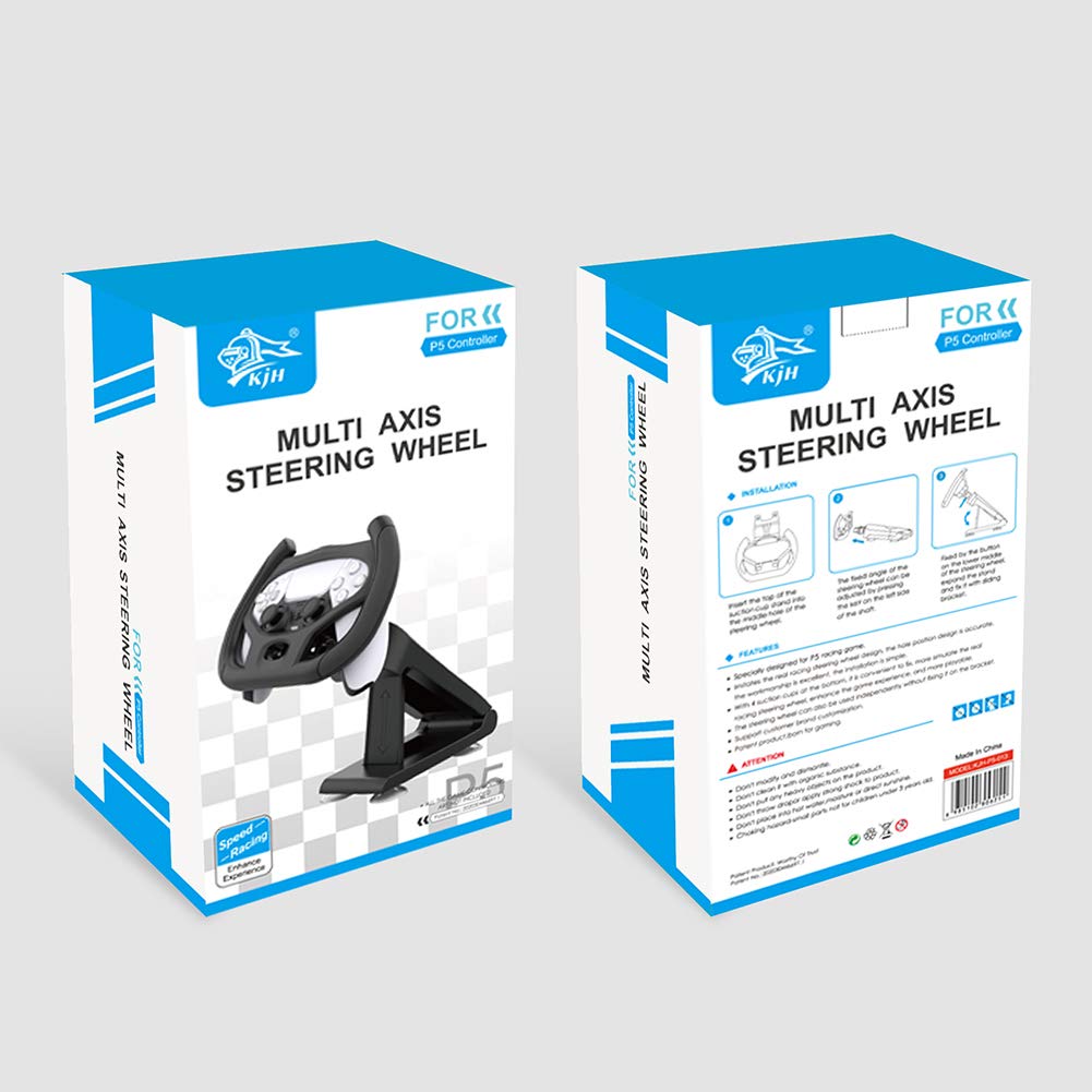 Rapoyo Volante da gioco con supporto per controller PS5