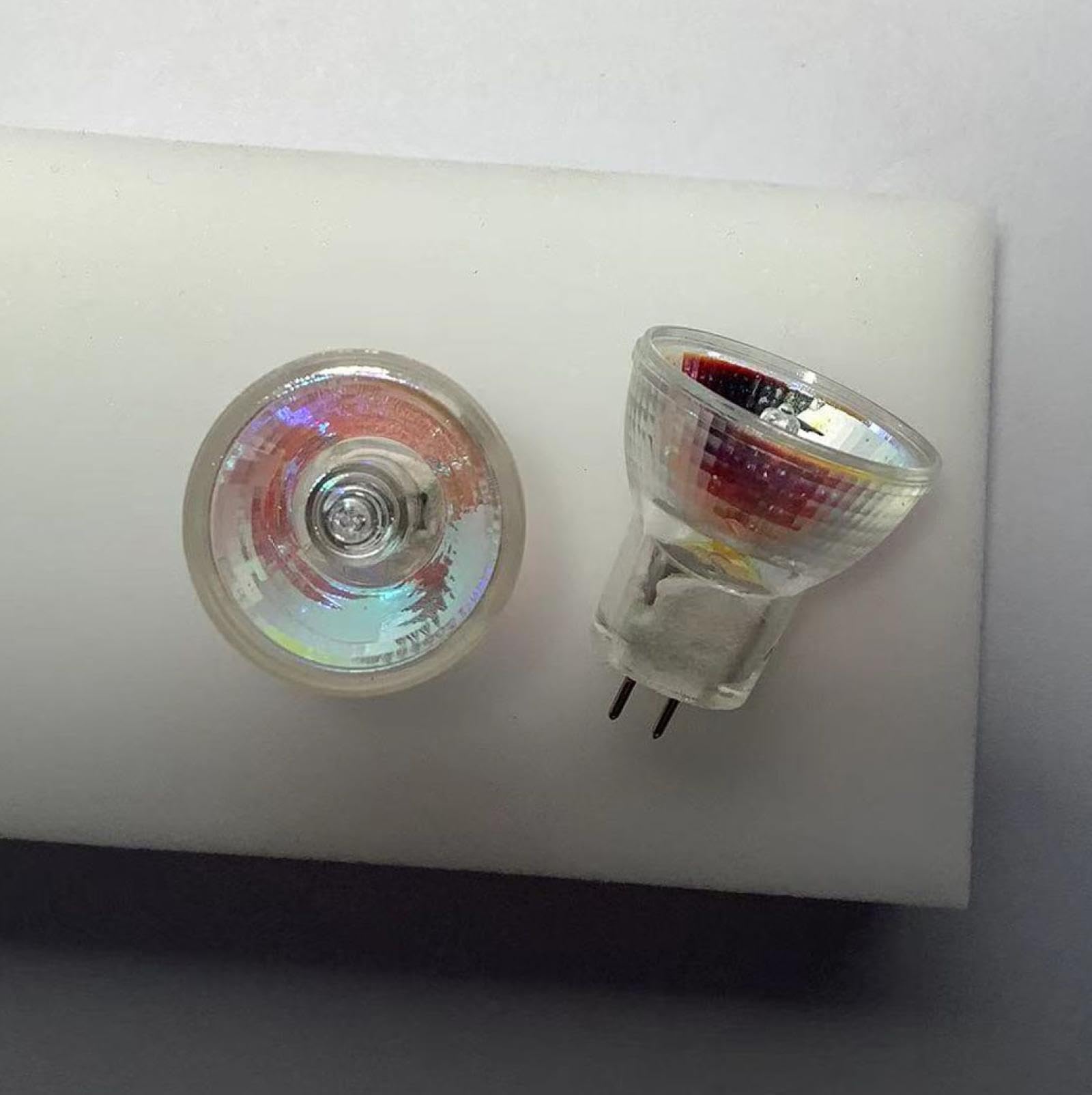 6PC MR8 6V 5W Lampe Birne Ersatz Scheinwerferbirne 12V 35W MR8 Halogenlampe Landschaftslicht Dimmbar 12V 10W