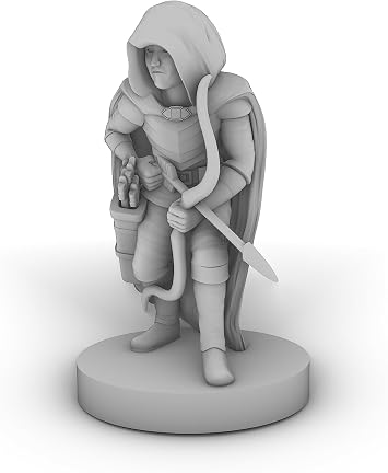 Halfling Ranger Tabletop DND Gaming Miniature